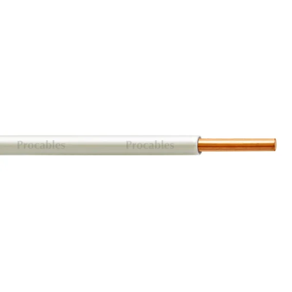 Alambre N14 Blanco Procables x metro