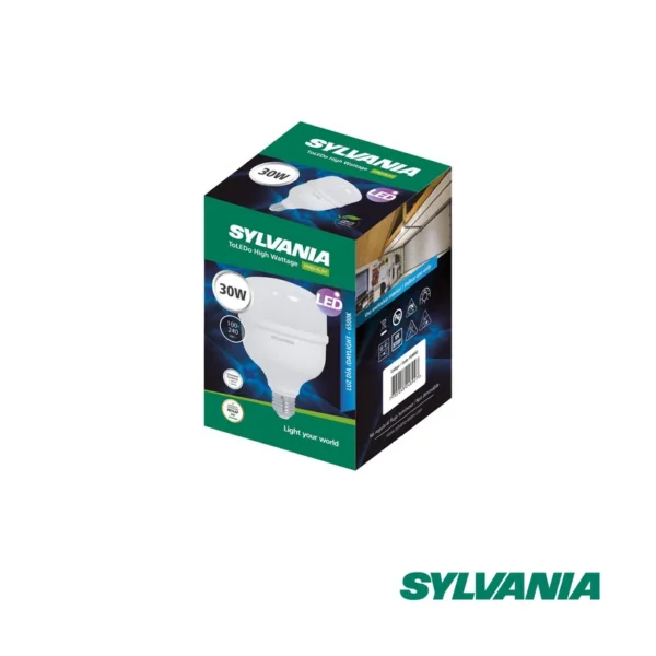 Bombillo De Led 30w E27 2600 Lúmenes Luz Fria Certificado Sylvania