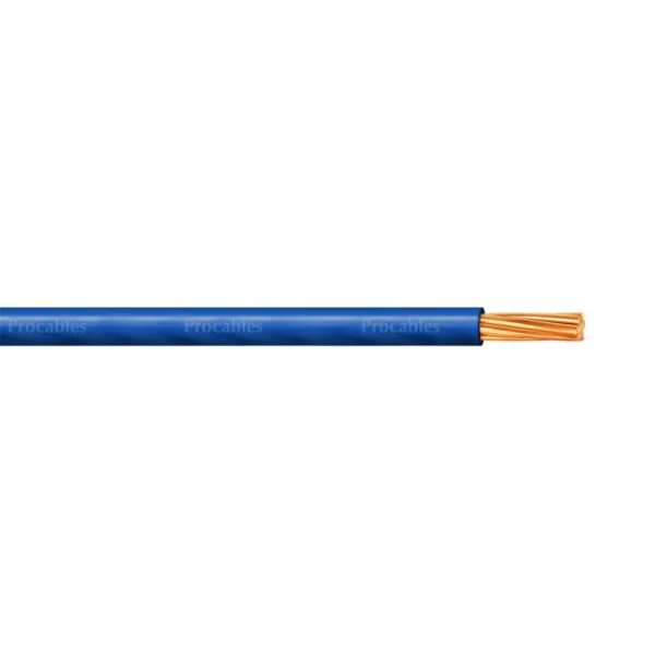 Cable 12 5M. Lib Halog Azul cobre Procables x metro