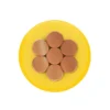 Cable N12 Amarillo cobre marca Procable * metro