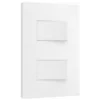 Interruptor Doble Neos Blanco Karson unidad