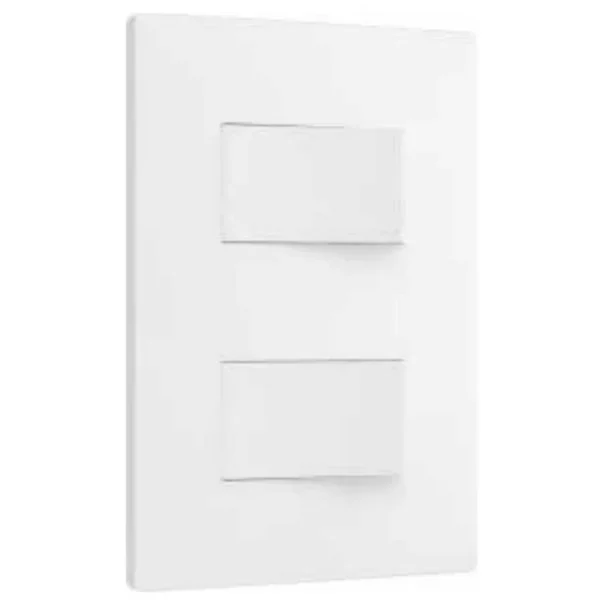 Interruptor Doble Neos Blanco Karson unidad