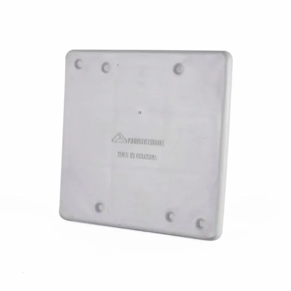 Tapa Plástica Caja Cuadrada Proelectricos
